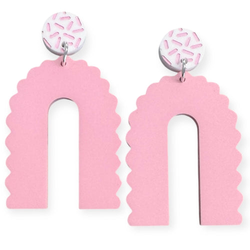 Candy Curvy - Dangle Earrings