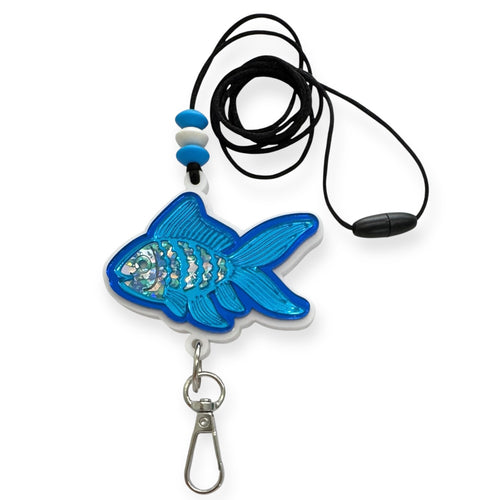 Blue-tiful Fins - Lanyard