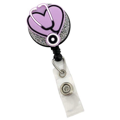 Badge Buddy - Listen To Your Heart - Lavender