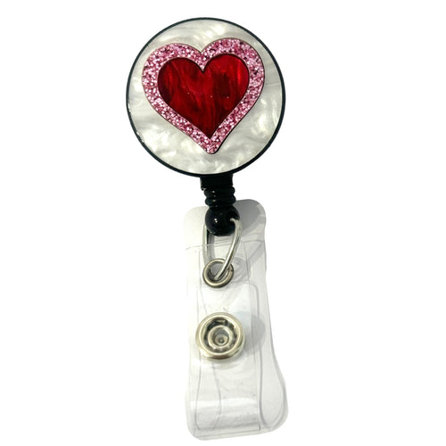 Badge Reel - Love Heart