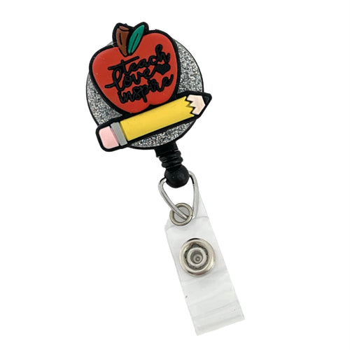 Badge Buddy - Apple with Pencil