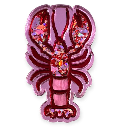 Snappy Sweetheart - Lobster Brooch