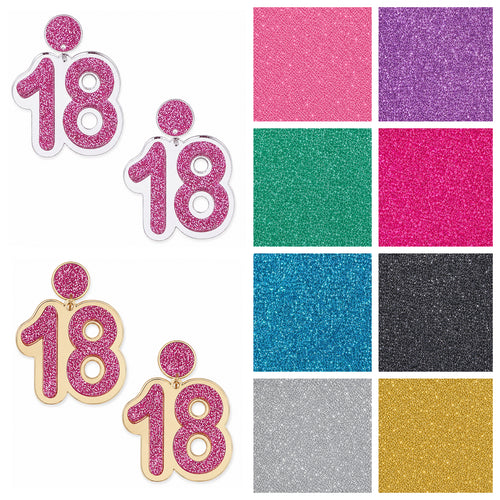 Birthday Bling - 18 - Earrings