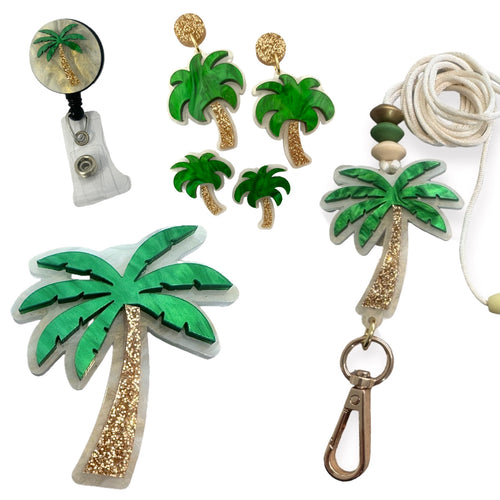 Paradise Palm Brooch