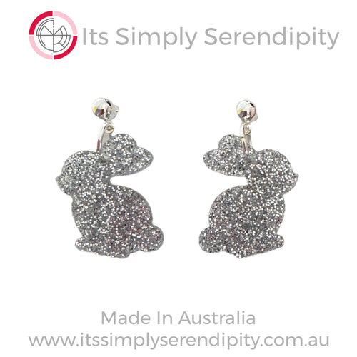 Bunny Bling Silver - Mini Dangles