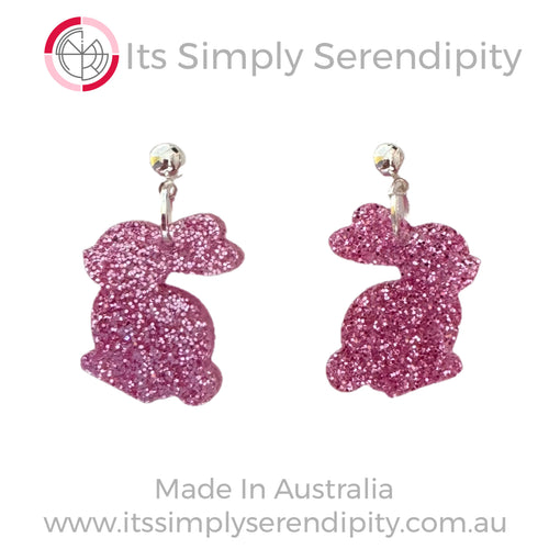 Bunny Bling Pink - Mini Dangles