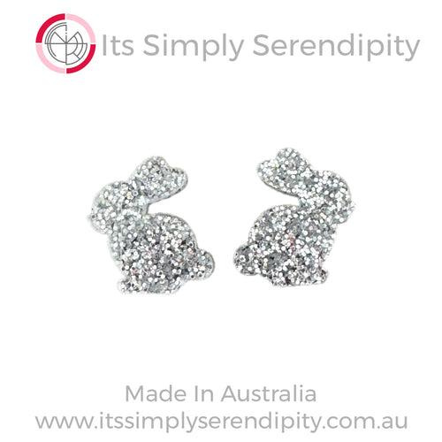 Bunny Bling Silver - Mini Studs