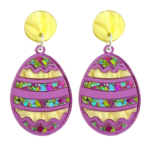 Eggstra Easter Sparkle - Dangle Earrings