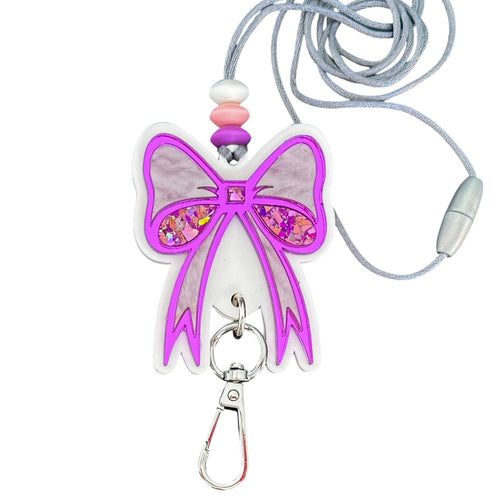 Bow-utiful - Lanyard - Purple