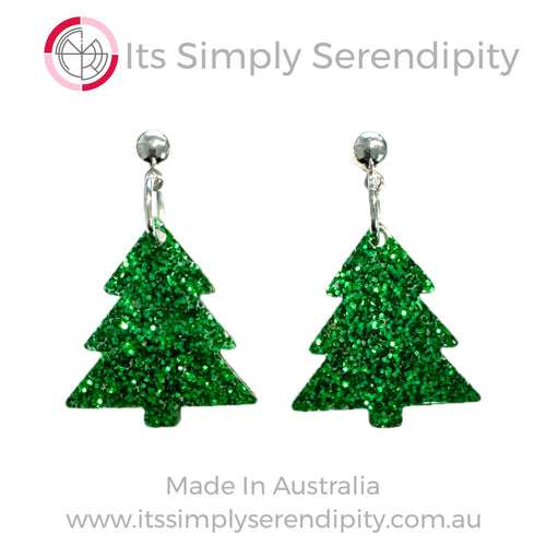 Green Christmas Tree - Mini Dangle