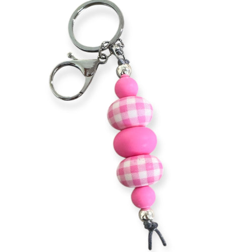 Check Me Out - Pink -  Key Ring