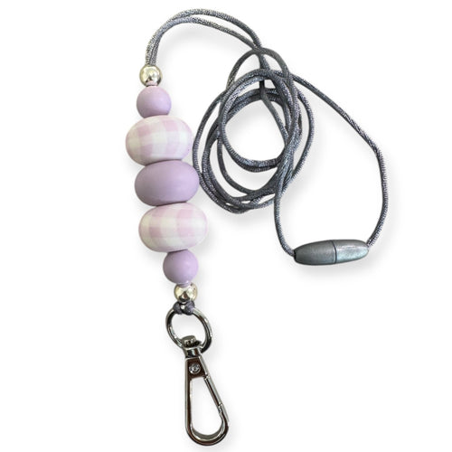 Check Me Out - Lavender - Lanyard