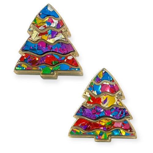 Christmas Tree - Party - Statement Studs