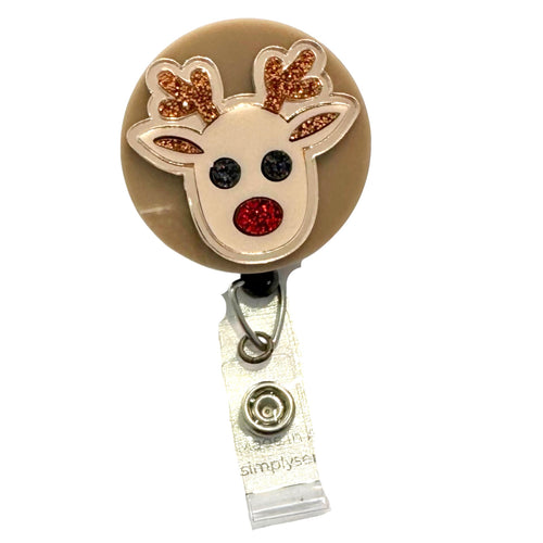 Red Nose Reindeer - Badge Reel