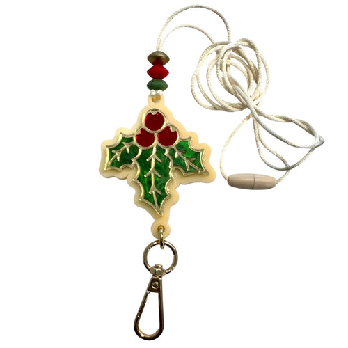 Christmas Holly - Lanyard