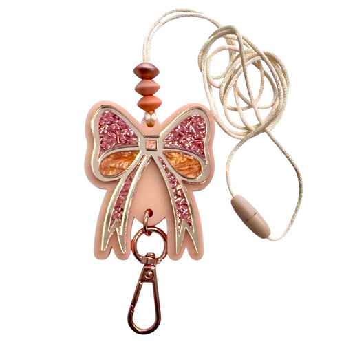 Christmas Bow - Lanyard