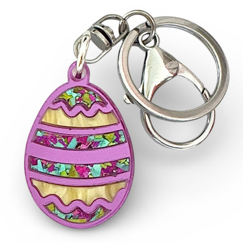 Eggstra Easter Sparkle - Bag Charm / Key Ring