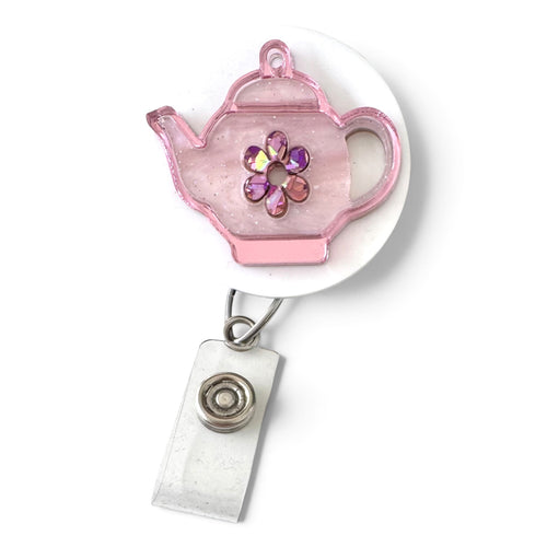 Tea Time - Tea Pot - Badge Reel