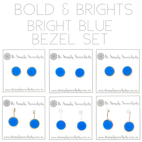 Bold & Brights - Bright Blue - Bezel Setting