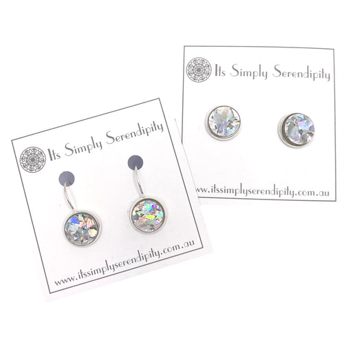 Colourful Crystals - Silver - Silver Setting