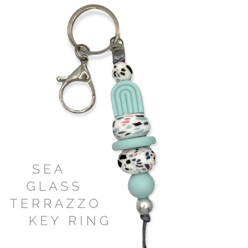 Curvy Keys - Sea Glass Terrazzo