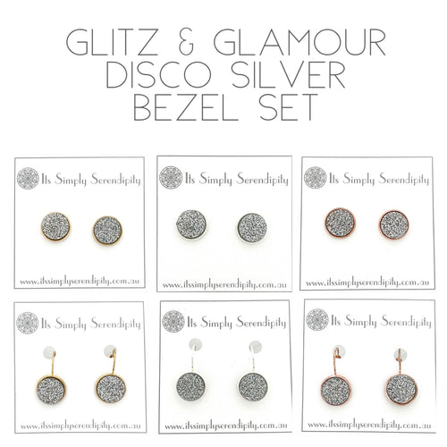 Glitz & Glamour - Disco Silver - Bezel Setting