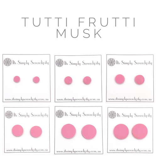 Tutti Frutti - Musk - Simple Studs