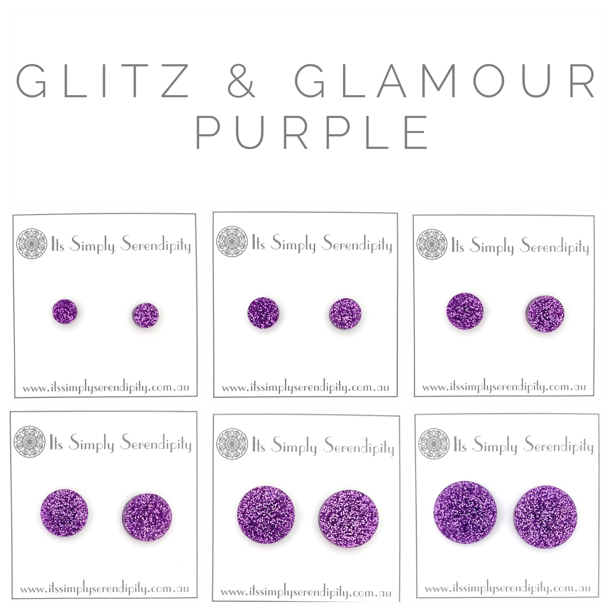 Purple studs deals